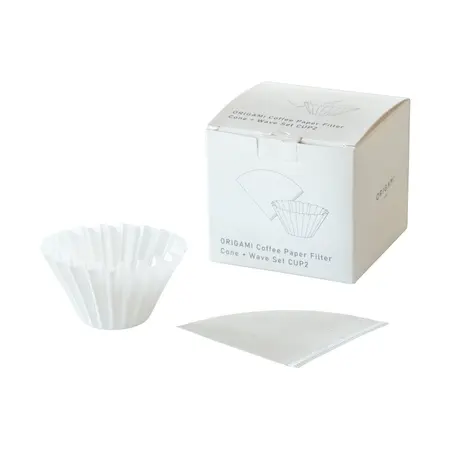 [78750971] ORIGAMI - Paper Filter Cone + Wave Set Cup2