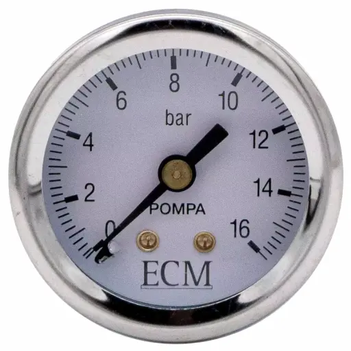 [EM100015-00 / B7432517] ECM Pump Pressure Gauge – 0–16 Bar Manometer