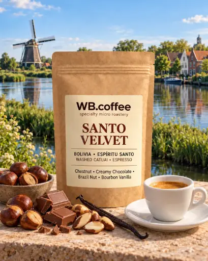 Santo Velvet - Bolivia - Espiritu Santo - Washed Catuai - Espresso